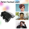 Picture of Professional Hair Clipper Combs Guides, Hair Clipper Guards 1 & 1/4" 1 & 1/2" 2", Mega NO.16 NO.12 NO.10 fits for Most Wahl Clippers (NO.10+NO.12+NO.16, Black)