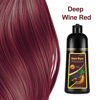 Picture of Dark Wine Red Hair Dye, Hair Dye Shampoo, Hair Color Shampoo for Men and Women, 3 in 1 Hair Dye Shampoo 16.9 Floz, Safe and Natural Shampoo Para Canas (Dark Wine Red)