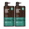 Picture of Every Man Jack Sea Minerals + Citron Hydrating Mens 3-in-1 All Over Wash for All Skin and Hair Types - Body Wash, Shampoo and Conditioner with Naturally Derived Ingredients - 28.8oz (2 Pack)
