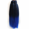Picture of 8 Packs Pre-Stretched Braiding Hair 20" Braids Professional Synthetic Hair for Crochet Twist (20" 8 Packs, T1B/Blue)