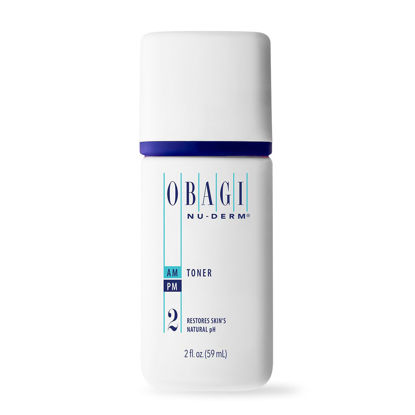 Picture of Obagi Nu-Derm Toner - Alcohol-Free, Balancing Nondrying Toner with Witch Hazel & Aloe Vera, Safe for Sensitive Skin - 2 oz, Travel Size