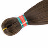 Picture of RUN SHUI Ombre Pre stretched Braiding Hair, 36 Inch 4 tones Kanekalon Braid Hair Extensions, 8 packs Multi Color blend braiding hair pre-stretched, Crochet Hair Braiding(36''-8packs, 1b/30/27)