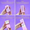 Picture of Wild - Natural Refillable Deodorant Variety Pack - Aluminum Free - Scents Include Fresh Cotton & Sea Salt, Cherry Blossom and Coconut & Vanilla - Long Lasting Protection