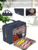 Picture of BALULHG Travel Toiletry Bag for Women Large Capacity with Hook - Portable Cosmetic Case,Hanging Makeup Bag for Full Sized Toiletries，Travel Essentials for Business Trips and Camping Blue