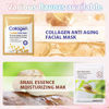 Picture of Kaely 10 Pack Variety Sheet Masks,Hydrating Smoothing Face Masks for Women Men,Facial Mask Skin Care Korean,Moisturize,Brighten,Nourish for All Skin Types,Birthday Christmas Gifts,Set10