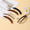 Picture of 6 Pieces Large Banana Clips Hair Vintage Banana Hair Clips for Thick hair,Non-slip Ponytail Holder Clip for Women