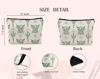 Picture of Lacosu Western green Makeup Bag,Western Gifts For Women,Cow Makeup Bag,Cowgirl Stuff,Western Stuff For Women,Western Gifts,Cowgirl Gifts(green)