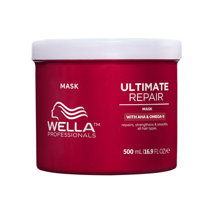 Picture of Wella Professionals ULTIMATE REPAIR Mask|Deep Nourishing Hair Mask| Hydrating Smooth| Repairs Damage|16.9 Fl Oz