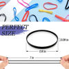 Picture of KANPRINCESS 1000PCS Hair Rubber Bands(deep color)
