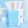Picture of Cotton Facial Dry Wipes 100 Count, Deeply Cleansing Disposable Face Towel Wash Cloth, Multi-Purpose for Skin Care, Make-up Wipes, Face Wipes and Facial Cleansing (2 Pack)