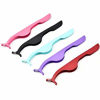 Picture of 2 PCS False Eyelshes Applicator Tool Remover Clip Eyelash Extension Tweezer Nipper Stainless Steel Black