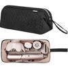 Picture of KarSyon Shark Flex Style Case for Dyson Airwrap Hair Dryer Brush Revlon Hair Tools Travel Bag Carrying Case Flat Curling Iron Organizer (Black)