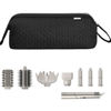 Picture of KarSyon Shark Flex Style Case for Dyson Airwrap Hair Dryer Brush Revlon Hair Tools Travel Bag Carrying Case Flat Curling Iron Organizer (Black)