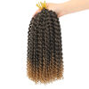 Picture of Dansama Passion Twist Hair Water Wave Braiding Hair for Butterfly Style Crochet Braids Bohemian Hair Extensions (14inch (Pack of 7), T1B/27）