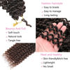 Picture of Alrence Passion Twist Hair 24 Inch 8 Packs Water Wave Crochet Hair Curly Braiding Hair For Butterfly Locs Long Bohe Crochet Braids (24 Inch (Pack of 8), 1B/33)