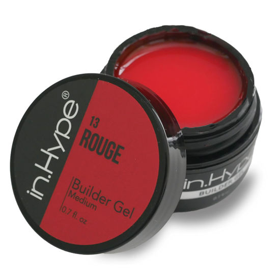 Picture of IN.HYPE Sculpting Builder Gel for Nail Extension/Strengthening (Red Rouge)