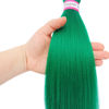Picture of Dorsanee Green Braiding Hair Pre Stretched 20 Inch 3 Packs Professional Easy Braiding Hair for Crochet Braids Twists Locs Hair Soft Yaki Texture Hot Water Setting Synthetic Hair Extensions