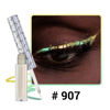 Picture of CHARMACY Chameleon Liquid Eyeliner, Intense Shifting Colored Eyeliner, Waterproof Eyeliner Liquid Gold Glitter Eyeliner, High Pigmented, Smudge Proof Formula,Ultra-Fine Tip,PALE YELLOW GOLD 907