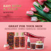 Picture of Valentines Day Gifts for Her Mother's Day Bath Spa Gift Set Red Rose & Tulip Spa Basket Kits for Women, Contains Essential Oil, Bubble Bath, Body Lotion, Bath Salt, self care baskets for women gift
