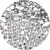 Picture of NCB 1500pcs Flatback Round Glass Nail Art Rhinestones Crystal for DIY Making Accessories Shoes, Clothes, Face Art, Bags, Manicure (Labrador, SS20 1500pcs)