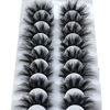 Picture of GMAGICTOBO False Eyelashes Fluffy Wispy Eyelashes Faux 3D Mink Lashes Thick Volume Long Soft Dramatic Strip Eye Lashes Pack 8 Pairs