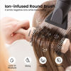Picture of AIMIKE Round Brush for Blow Out, Medium Round Hair Brush w/Nano Ion Thermal Ceramic Tech, Professional Round Brush for Blow Drying & Styling, Maximum Volume and Shine, Barrel 1.7 inch