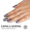 Picture of TUTUYU Grey Gel Nail Polish, 0.51 Fl Oz UV/LED Soak Off Neutral Nude Gray Gel Polish kit for Manicure Salon or Nail Art Starter - GP0049