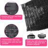 Picture of Seamless Kinky Straight Clip In Hair Extensions Invisible PU Weft Kinky Straight Clip Ins Human Hair Extensions 8pcs with 18Clips Per Set 120g(20inch,Natural Black)