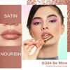 Picture of Oulac Cream Lipsticks for Women, Nude Long Lasting Hydrating Lipstick, Full Coverage Lip Color, Moisturizing, Satin Finish, Creamy, Infused with Hyaluronic Acid, Vegan, Gluten Free SG04 Be Mine