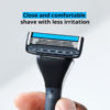 Picture of Dorco Pace 4 Pro - Four Blade Razor Shaving System - 10 Pack (10 Cartridges + 1 Handle)