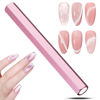 Picture of C12rtive Cat Eye Nail Magnet,Professional Double-Ended Hexagon Strong Nail Magnet Stick for Cat Eye Gel Nail Polish,Suitable for Personal DIY, Nail Studio or Nail Salon(Pink)