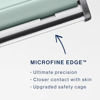 Picture of DERMAFLASH LUXE+ Sonic Dermaplaning Tool for Face Peach Fuzz Removal, Anti-Aging & Exfoliation, Seafoam