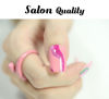 Picture of Beaolata Nail Polish Strips, 32 Nail Wraps, Nail Stickers, Gel Nail Strips, Easy Apply& Remove, Long Lasting, Salon Quality (Bubble Gum Dark Pink)