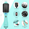 Picture of Hot Air Brush, Aima Beauty Professional One Step Hair Dryer & Volumizer 4 in 1 Upgrade Anti-Scald Negative Ionic Technology for All Hair Types, Light Green