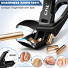 Picture of Toenail Clippers for Seniors Thick Toenails, Upgrade Angled Nail Clipper for Seniors, Toe Nail Clippers for Men with Wide Jaw Opening, Sharp Heavy Duty Fingernail Clipper Cutter with Catcher