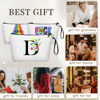 Picture of SEAMOON Women Gifts for Birthday,Unique Gifts for Women,Teenage Girl Gifts,Sister Gifts,Friends Gifts,Makeup Bag with Mirror,Birthday Gifts for Friends Female,Personalized Gifts,Christmas Gifts,D