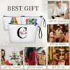 Picture of Gifts for Women Birthday Unique, Makeup Bag with Mirror, Maid of Honor Gifts, Small Cosmetic Bag, Sister Birthday Gifts from Sister, Gifts for Bride, Encouragement Gifts for Women,Christmas Gifts,C