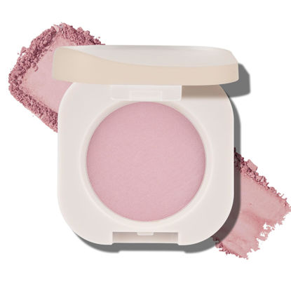 Picture of KYDA Single Matte Eyeshadow, Lavender Pink Eyeshadow, Ultra-fine Lightweight Powder, Multiuse Blendable Eyeshadow and Blush Makeup, Daily Matte Warm Tone Eyes Makeup, Half Pink