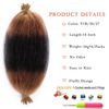Picture of 8 Packs Pre-Separated Springy Afro Twist Hair Suitable for Damaged Soft Locs Synthetic Marley Twist Braiding Hair (1B/30/27, 18 Inch (Pack of 3))