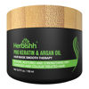 Picture of Herbishh Argan Hair Mask-Deep Conditioning & Hydration For Healthier Looking Hair- for very Dry, Weak, Stressed Out Hair, No Sulphates, No Parabens (150 ML)