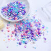 Picture of Briskbloom 60g Mix Flatback Pearls and Flatback Rhinestones for Crafts, 2mm-10mm Pearl Rhinestones for Nails Face Art Tumblers, Mix Rhinestones and Pearls, with Tweezers Wax Pen, Pink|Purple|White