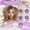Picture of Purple Hair Mask - Deep Conditioner and Toner for Blonde, Brassy Hair - Hydrating Repair and After Bleach Treatment for Damaged and Dry Hair - Moisture Conditioning for Bleached Women and Men