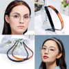 Picture of TOBATOBA Flex No Pressure Headbands, Headbands for Glasses Wearers, Sunglasses Headband No Headache Headband Comfortable Headbands, Plastic Headbands with Teeth, Non Slip for Women Girls 3Pcs