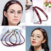 Picture of TOBATOBA Flex No Pressure Headbands, Headbands for Glasses Wearers, Sunglasses Headband No Headache Headband Comfortable Headbands, Plastic Headbands with Teeth, Non Slip for Women Girls 3Pcs
