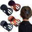 Picture of 4 Pcs French Concord Flat Hair Clips, 3.35 Inch Curved Hair Claw Alligator Hair Clips Volume Strong Hold Banana Barrettes Hair Clamps Jaw Clips for Women