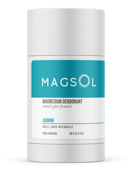 Picture of MAGSOL Aluminum Free Deodorant for Women and Men - Natural Deodorant with 4 Total Ingredients, No Baking Soda (Jasmine)