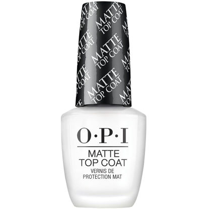 Picture of OPI Matte Top Coat | Nail Polish Matte Top Coat | Prevents Chipping, Protects Nails, Matte Finish
