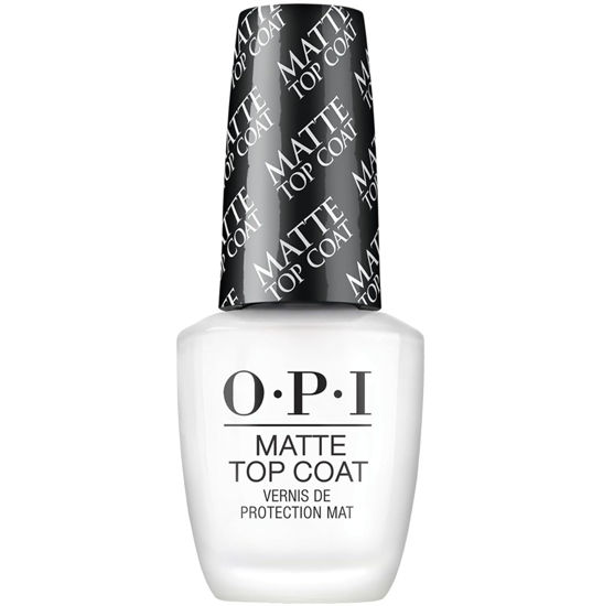Picture of OPI Matte Top Coat | Nail Polish Matte Top Coat | Prevents Chipping, Protects Nails, Matte Finish