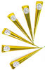 Picture of ALMAS Henna Hair Color Cones - 6 Pack of Ready-to-Use 100% Natural Hair Dye Tubes in Reddish Brown, 30g Each