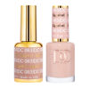 Picture of DND Gel Polish Set - 1 each of Beige Nude Gel Polish and Beige Nude Nail Polish, 083 Eggshell, 0.5 Fl Oz